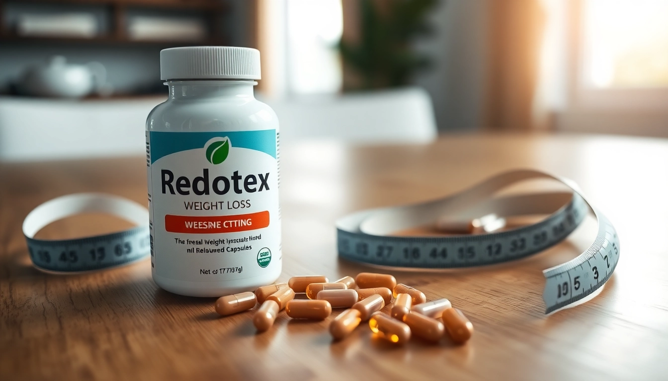 Buy Redotex zonder recept capsules for effective weight loss solutions.