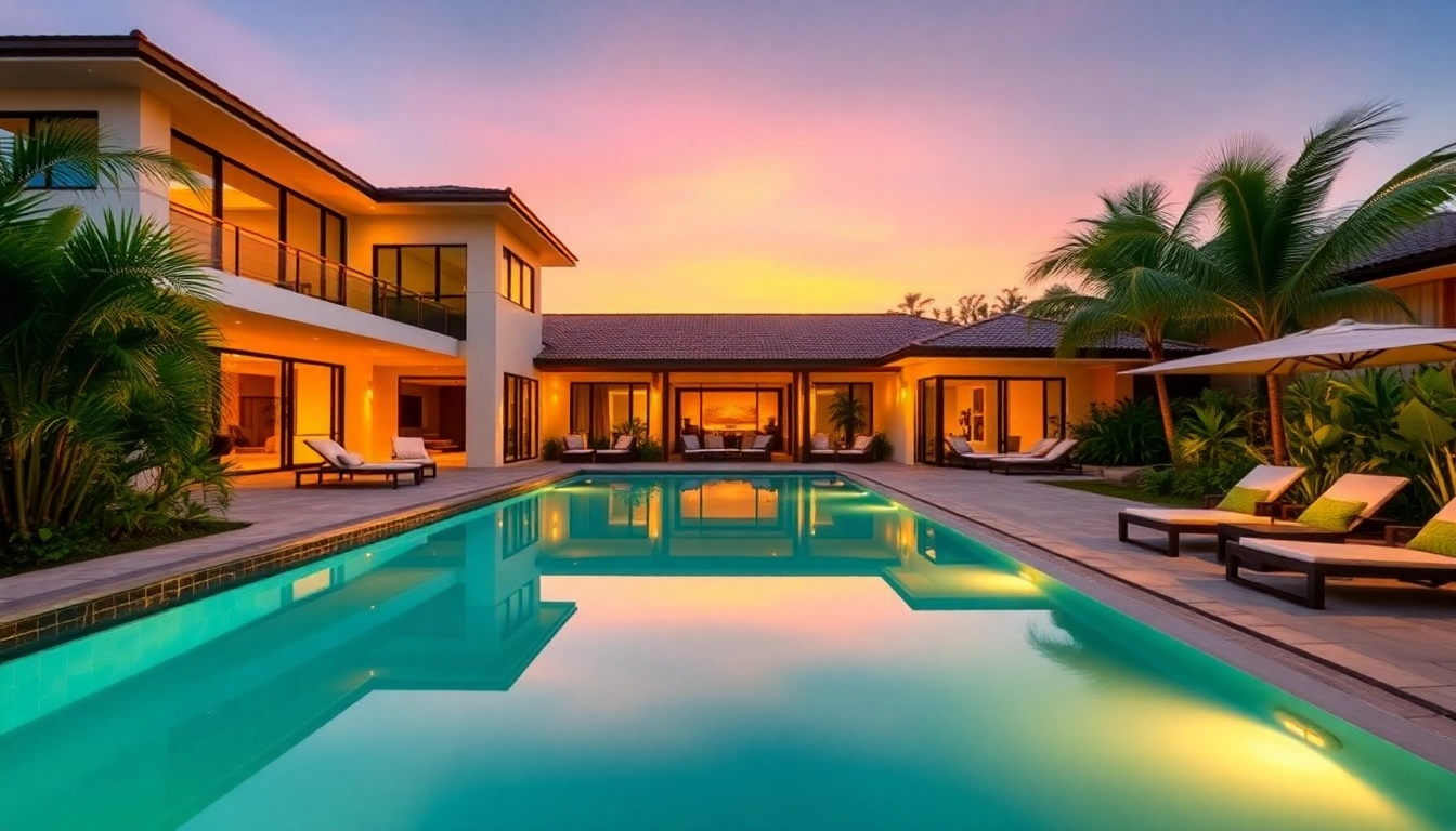 Enhance your villa management strategy with insights into luxury villa landscapes and amenities.