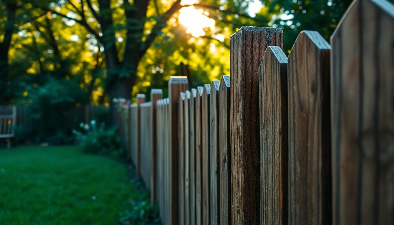 Stunning wooden fencing Manchester embraced by a vibrant garden, illustrating craftsmanship and nature.