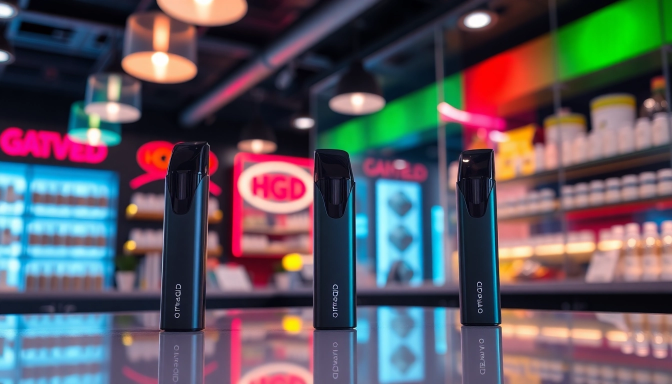 Showcase an array of HQD Pods showcasing vibrant flavors and sleek designs, ideal for vaping enthusiasts.