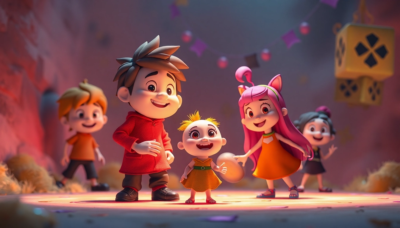 Engage viewers with stunning 3D Animation featuring colorful characters and dynamic motion.