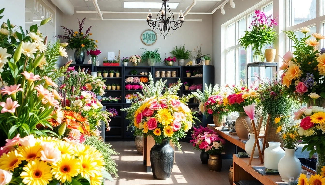 Shop floral arrangements by a top Fountain Valley florist surrounded by vibrant flowers and warm atmosphere.