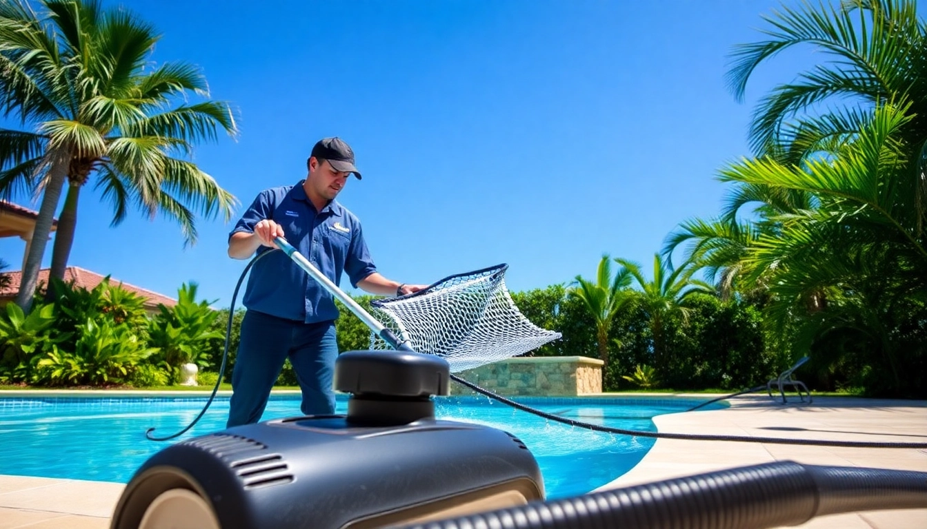 Ensure crystal clear water with swimming pool service Pinellas County by our expert technicians.