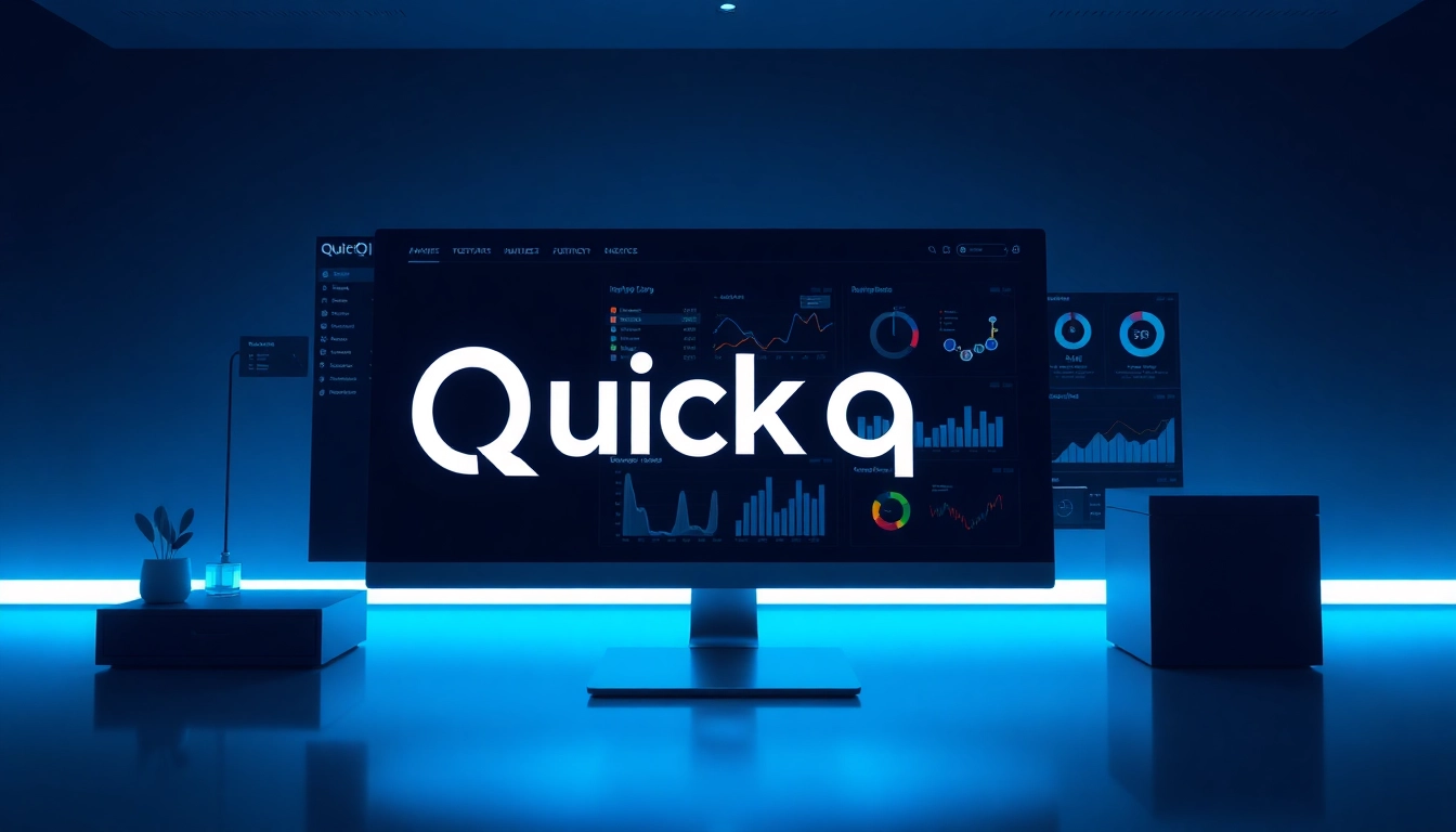 View the quickq官网 interface featuring sleek design and advanced data visualization tools.