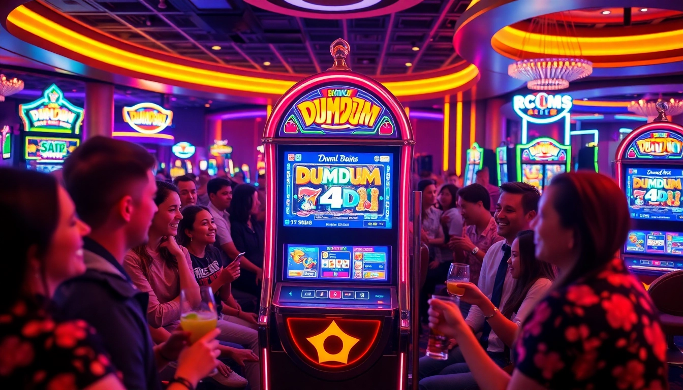 Menangkan hadiah besar di mesin slot Dumdum 4D yang menarik dan penuh warna.