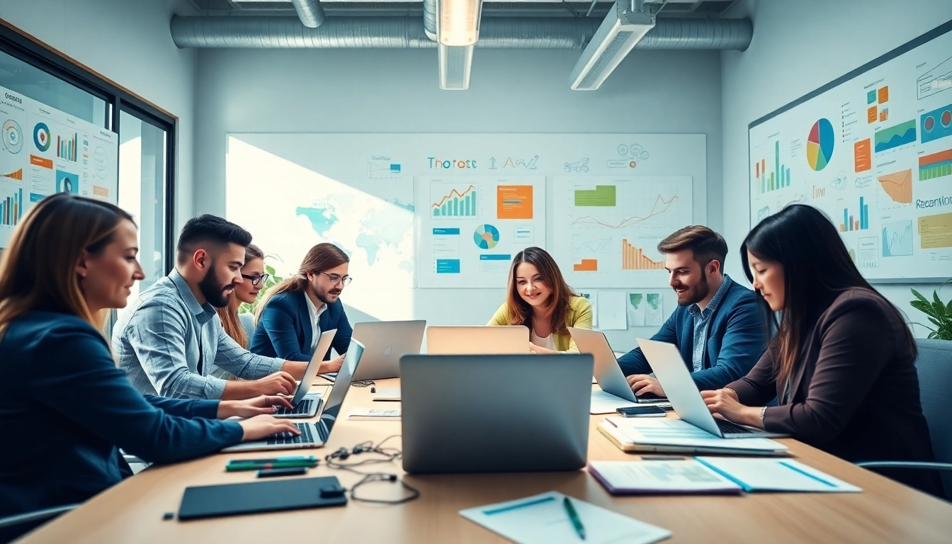 Professionele samenwerking bij online marketing bureau waalwijk met creatieve strategieën en betrokken teamleden.