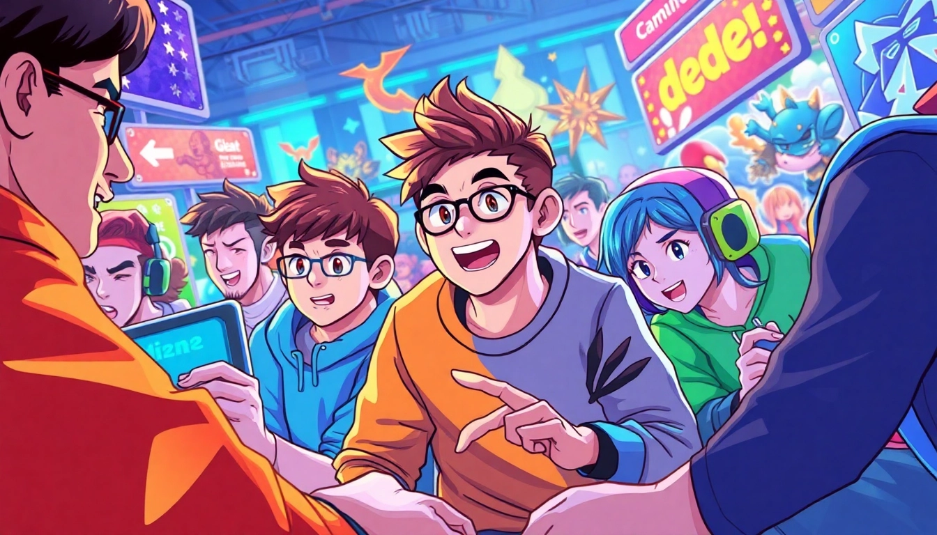 The dede game features players immersed in action, highlighting their expressive avatars and vibrant gameplay.