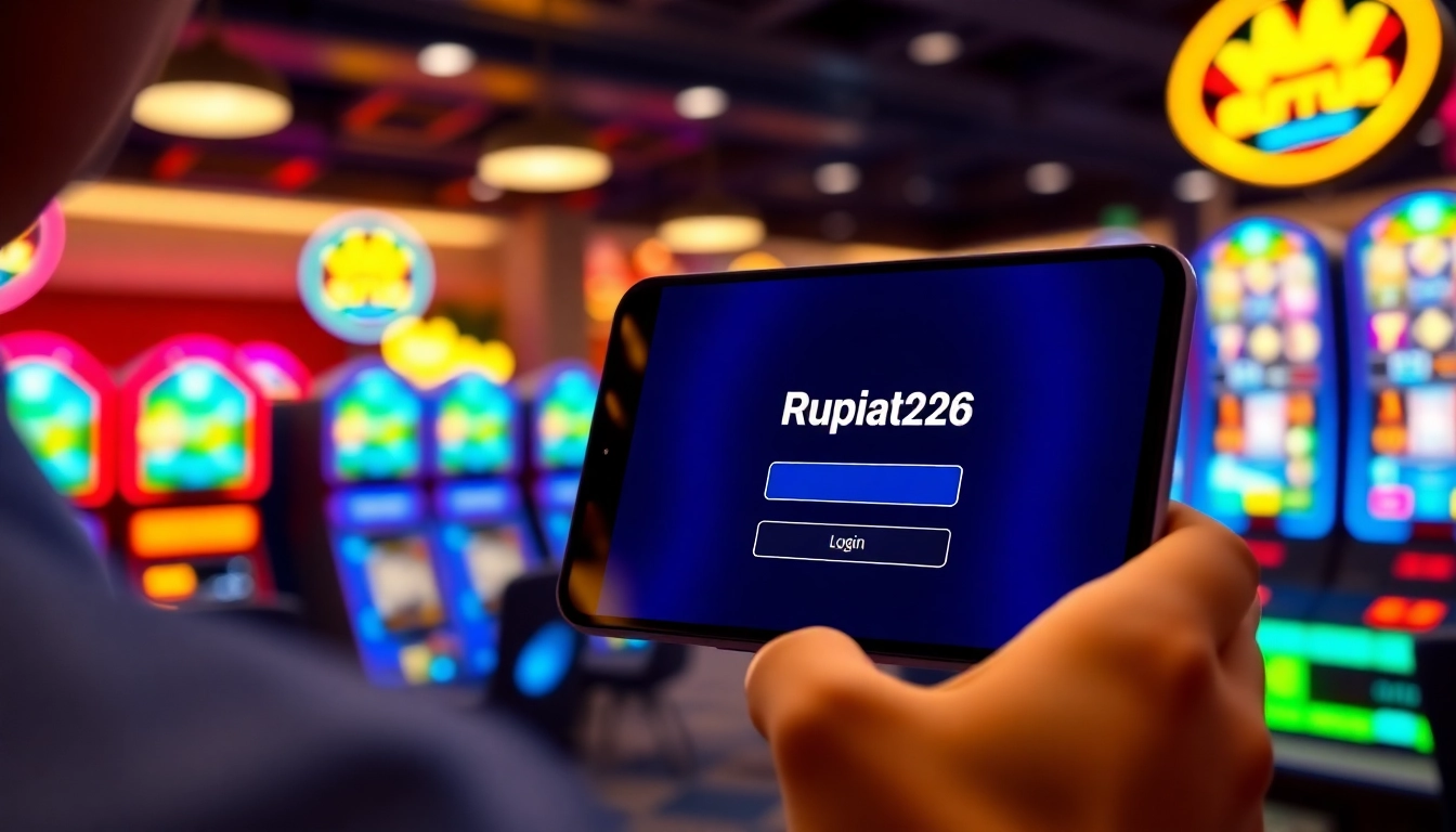 Login ke platform slot rupiah126 dengan antarmuka modern dan menarik.