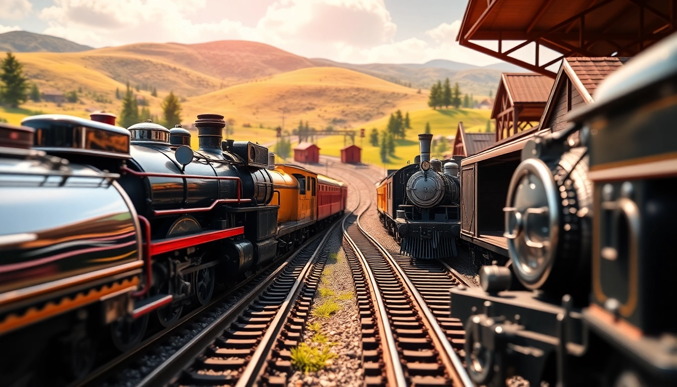 Enjoy railroad tycoon free download with vibrant train models and detailed landscapes.