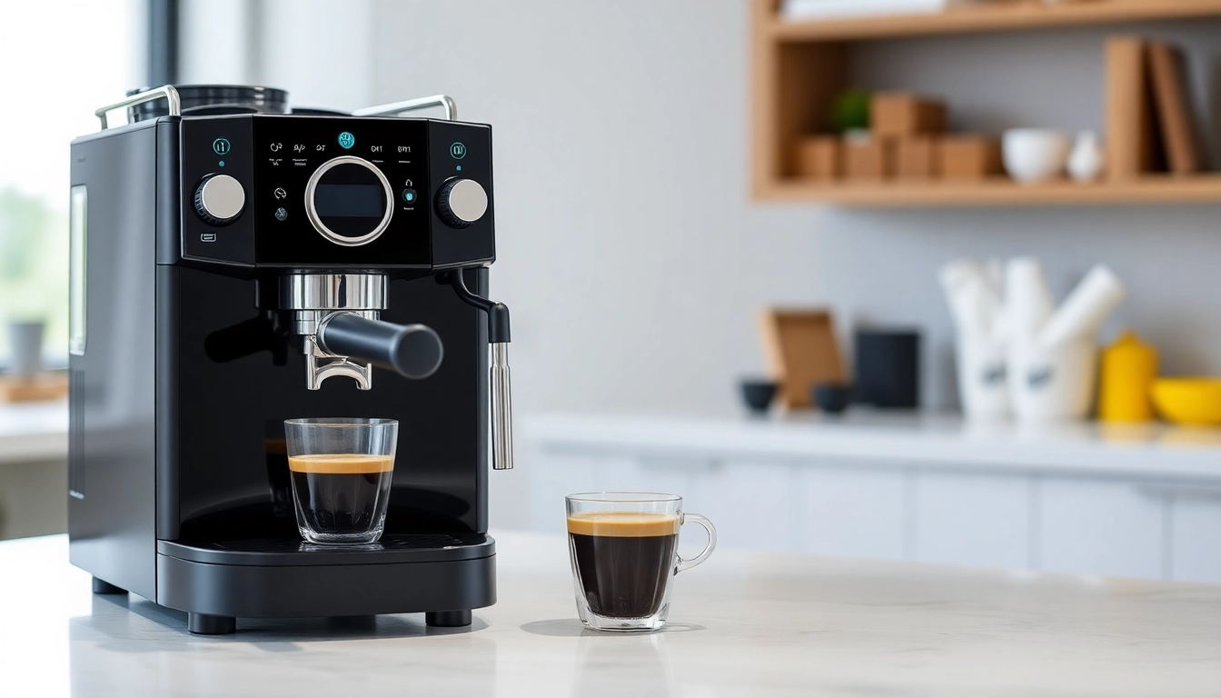 Cimbali servisi ile espresso makinesi tamiri yapan teknisyen, iş yerinde detaylı inceleme yapıyor.